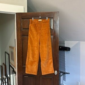 Madewell Emmett Wide Leg Cords